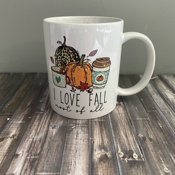 I Love Fall Coffee Mug - Picture 3 of 5
